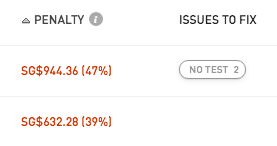Adgroups containing less than 2 ads
